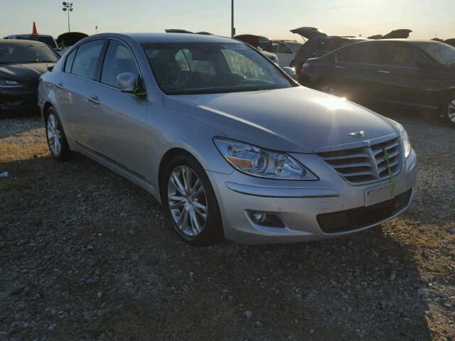 KMHGC4DF6AU096959 - 2010 HYUNDAI GENESIS SILVER photo 1