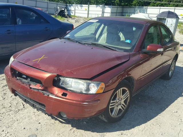 YV1RS592882689363 - 2008 VOLVO S60 2.5T RED photo 2