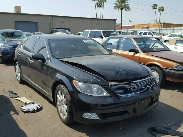 JTHBL46F075026533 - 2007 LEXUS LS 460 BLACK photo 1