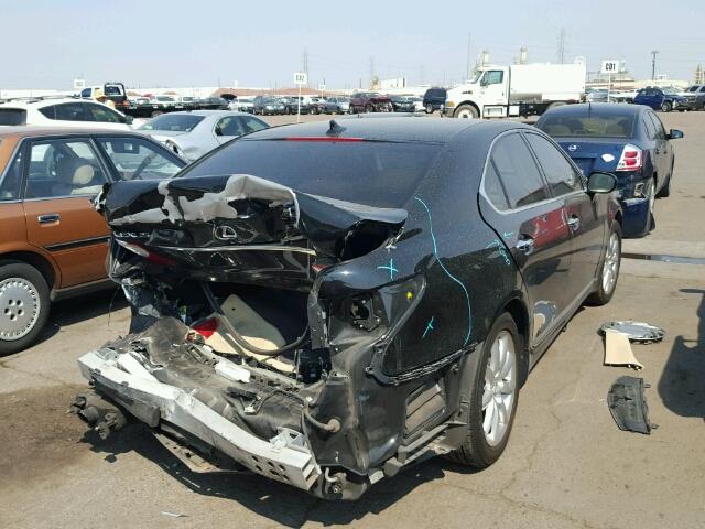 JTHBL46F075026533 - 2007 LEXUS LS 460 BLACK photo 4