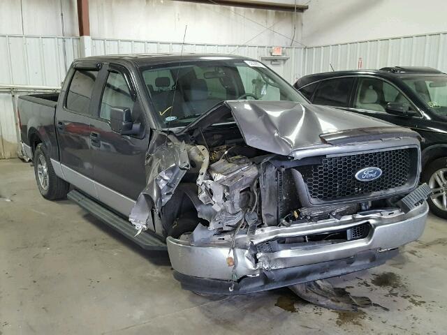 1FTPW12575KC84458 - 2005 FORD F150 SUPER GRAY photo 1