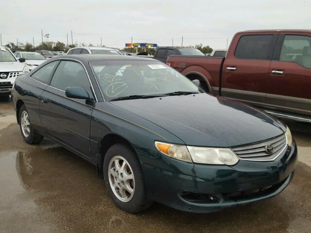 2T1CE22P62C009041 - 2002 TOYOTA CAMRY SOLA GREEN photo 1