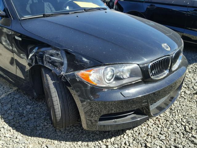 WBAUC73579VK94955 - 2009 BMW 135 I BLACK photo 9