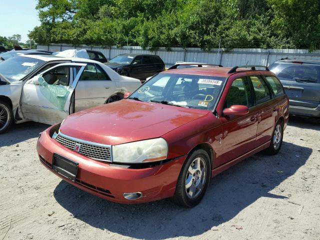 1G8JW84R93Y529439 - 2003 SATURN LW300 BURGUNDY photo 2