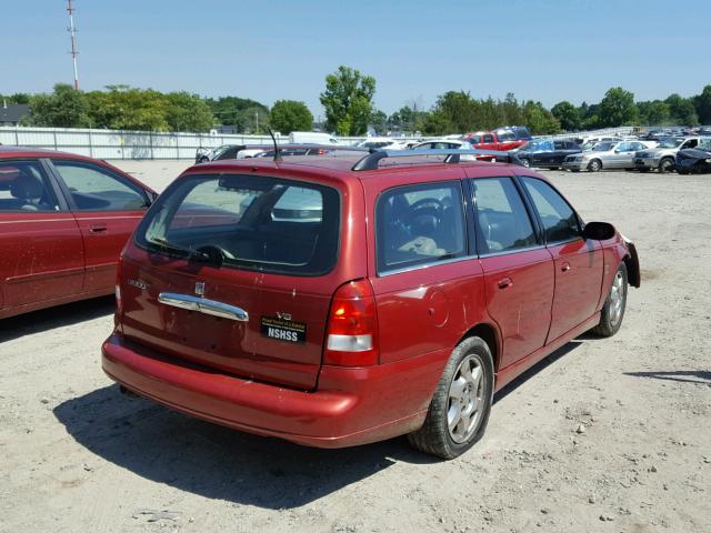 1G8JW84R93Y529439 - 2003 SATURN LW300 BURGUNDY photo 4