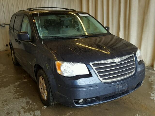 2A8HR54P68R740885 - 2008 CHRYSLER TOWN & COU BLUE photo 1