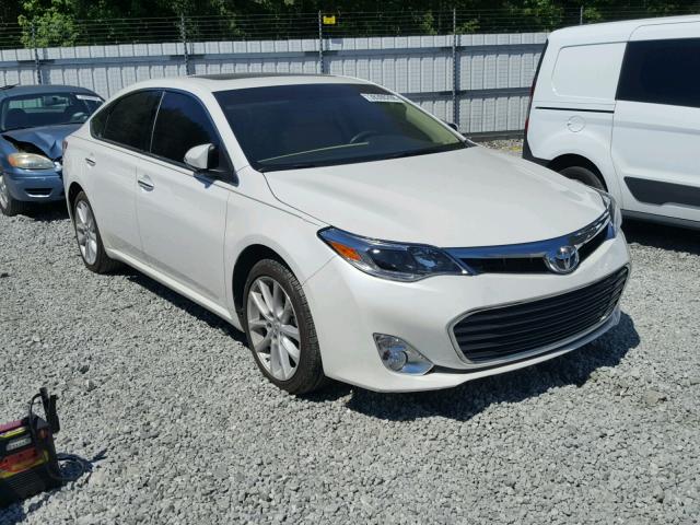 4T1BK1EB0FU143739 - 2015 TOYOTA AVALON XLE WHITE photo 1