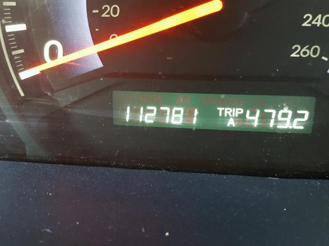 5FNRL38428B109113 - 2008 HONDA ODYSSEY EX BLUE photo 8