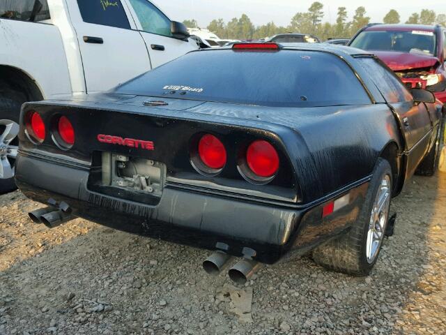 1G1YY2186K5103837 - 1989 CHEVROLET CORVETTE BLACK photo 4