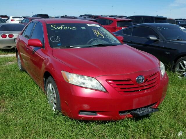 4T1BE46KX9U266654 - 2009 TOYOTA CAMRY BASE RED photo 1