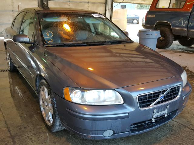 YV1RS592262500347 - 2006 VOLVO S60 2.5T GRAY photo 1
