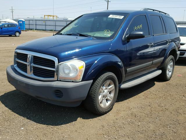 1D4HB38N85F531016 - 2005 DODGE DURANGO ST BLUE photo 2