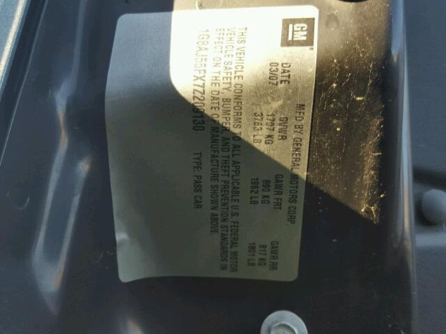 1G8AJ55FX7Z209130 - 2007 SATURN ION LEVEL 灰色 照片 10