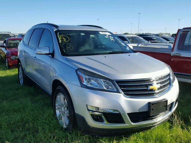 1GNKRGKD1DJ185495 - 2013 CHEVROLET TRAVERSE SILVER photo 1