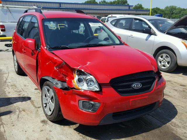 KNAHG8A88A7293511 - 2010 KIA RONDO LX RED photo 1