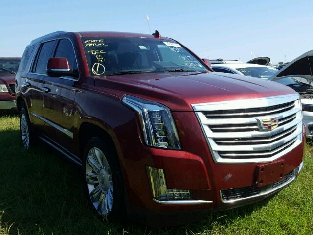 1GYS3DKJ8GR178221 - 2016 CADILLAC ESCALADE MAROON photo 1