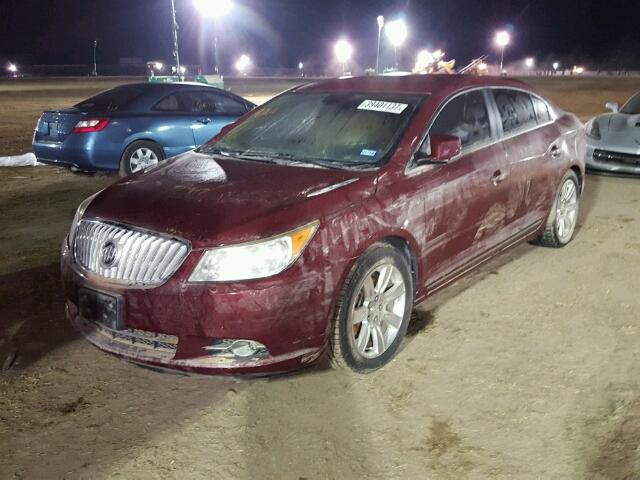 1G4GC5ED3BF245708 - 2011 BUICK LACROSSE C RED photo 2