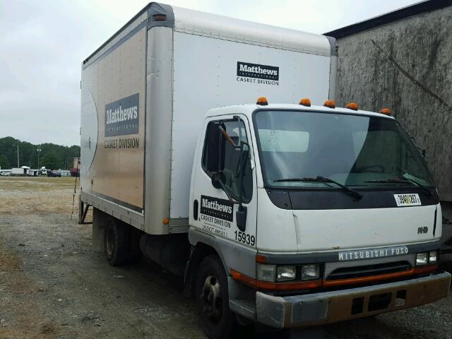 JL6BBE1H94K000987 - 2004 MITSUBISHI FUSO TRUCK OF FE 649 WHITE photo 1