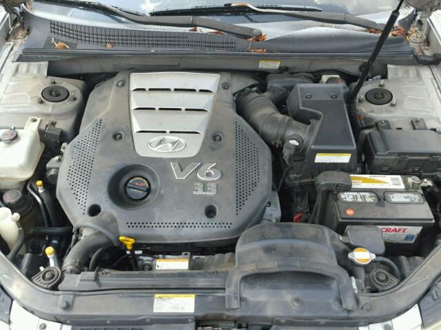 5NPEU46F97H191671 - 2007 HYUNDAI SONATA SE SILVER photo 7