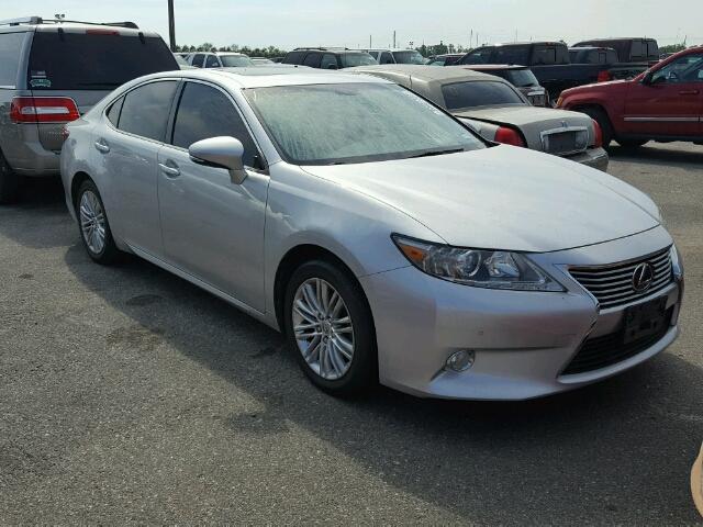 JTHBK1GG7D2074729 - 2013 LEXUS ES 350 SILVER photo 1