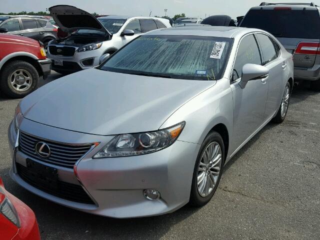 JTHBK1GG7D2074729 - 2013 LEXUS ES 350 SILVER photo 2