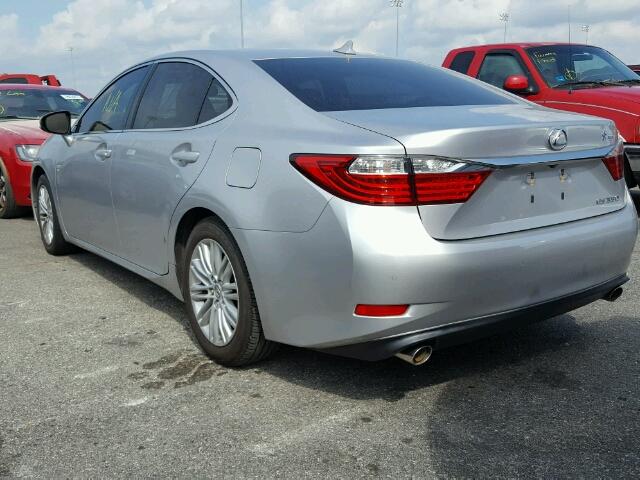 JTHBK1GG7D2074729 - 2013 LEXUS ES 350 SILVER photo 3