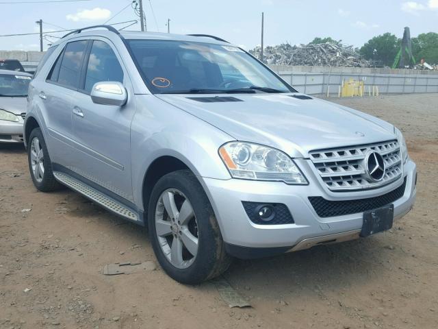 4JGBB86E49A528714 - 2009 MERCEDES-BENZ ML 350 SILVER photo 1