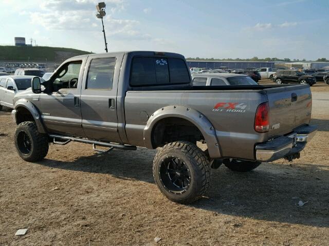 1FTNW21F53EB08480 - 2003 FORD F250 SUPER GRAY photo 3