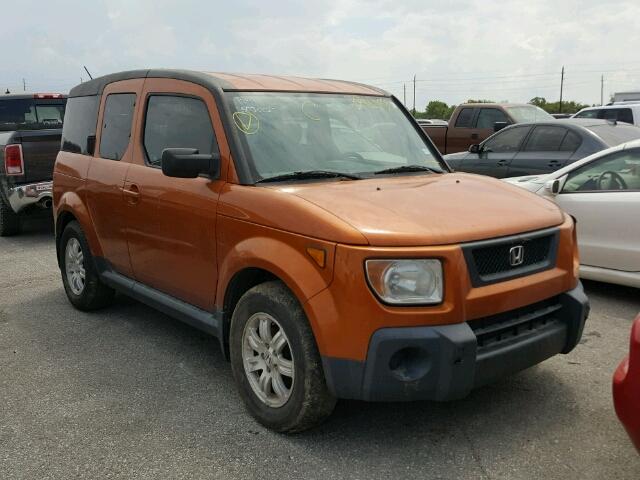 5J6YH28756L008315 - 2006 HONDA ELEMENT EX ORANGE photo 1