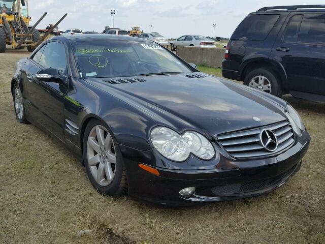 WDBSK75F43F033642 - 2003 MERCEDES-BENZ SL 500R BLACK photo 1