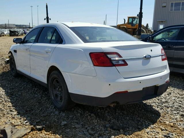 1FAHP2MK2FG164295 - 2015 FORD TAURUS POL WHITE photo 3