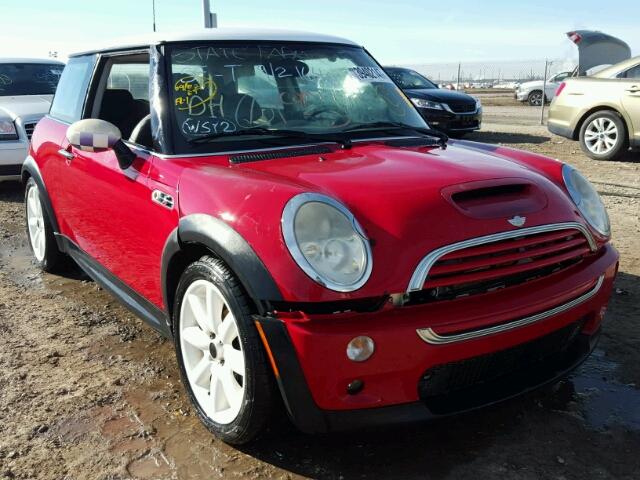 WMWRE33434TD81646 - 2004 MINI COOPER RED photo 1