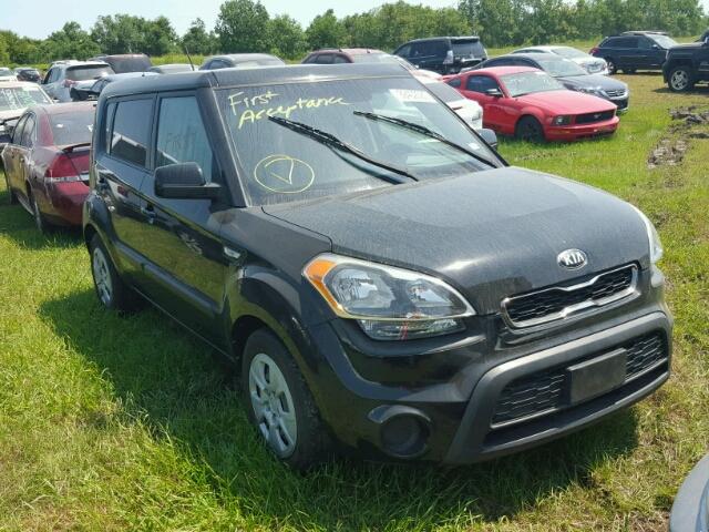 KNDJT2A57D7569605 - 2013 KIA SOUL BLACK photo 1