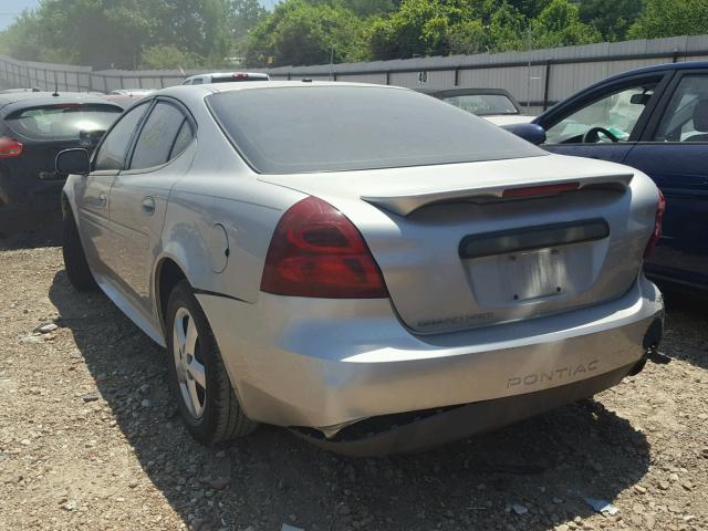 2G2WP552781170969 - 2008 PONTIAC GRAND PRIX SILVER photo 3
