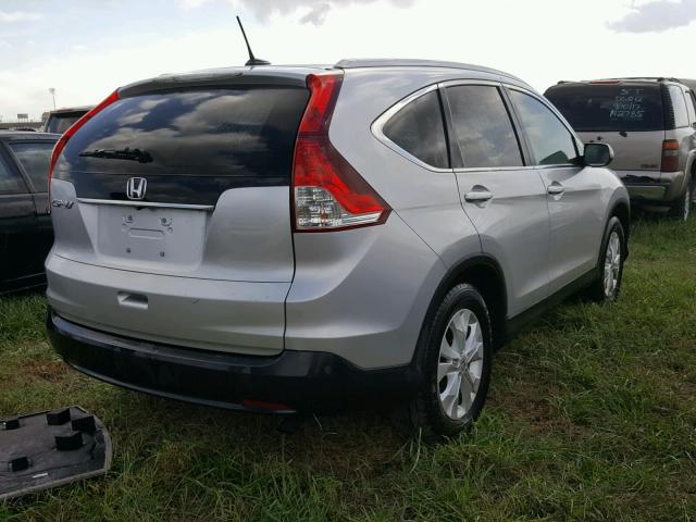 2HKRM3H76EH546424 - 2014 HONDA CR-V SILVER photo 4