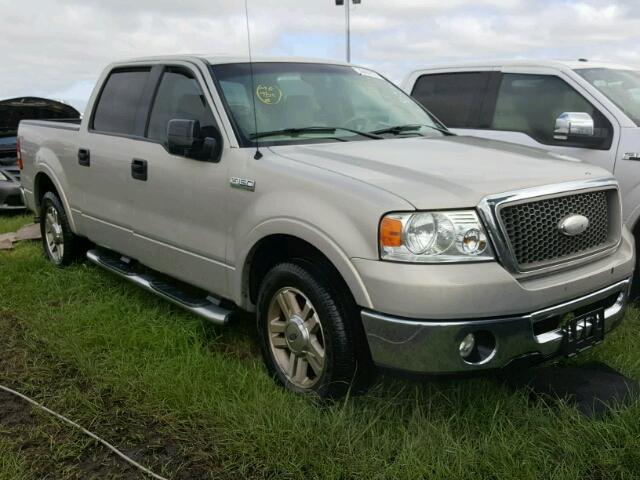 1FTPW12V16FA67367 - 2006 FORD F150 SILVER photo 1