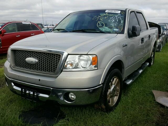 1FTPW12V16FA67367 - 2006 FORD F150 SILVER photo 2