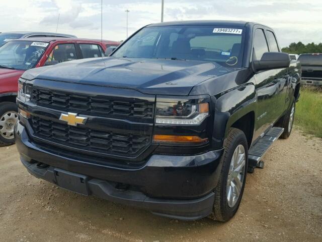 1GCRCPEC0HZ345157 - 2017 CHEVROLET SILVERADO BLACK photo 2