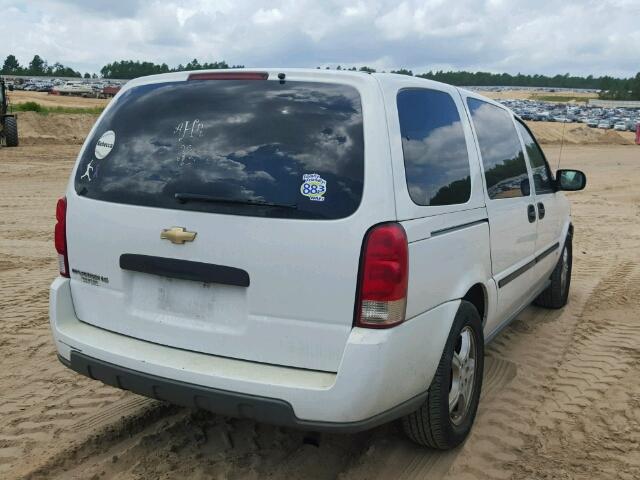 1GNDV23127D115728 - 2007 CHEVROLET UPLANDER L WHITE photo 4