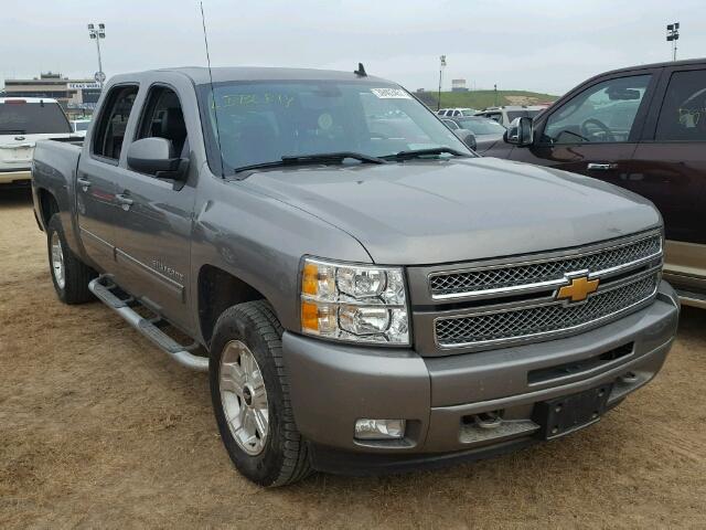 3GCPCSE25DG209876 - 2013 CHEVROLET SILVERADO GRAY photo 1