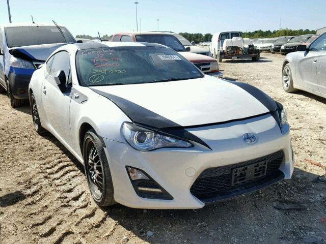 JF1ZNAA11E8701294 - 2014 TOYOTA SCION FR-S WHITE photo 1