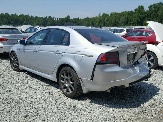 19UUA76518A008299 - 2008 ACURA TL TYPE S SILVER photo 3