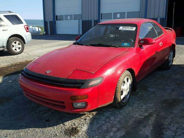 JT2ST87F8N0122470 - 1992 TOYOTA CELICA GT RED photo 2