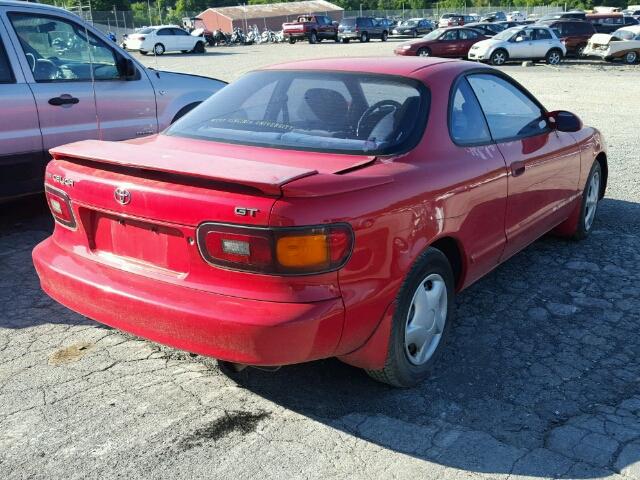 JT2ST87F8N0122470 - 1992 TOYOTA CELICA GT RED photo 4