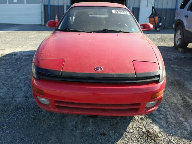 JT2ST87F8N0122470 - 1992 TOYOTA CELICA GT RED photo 9