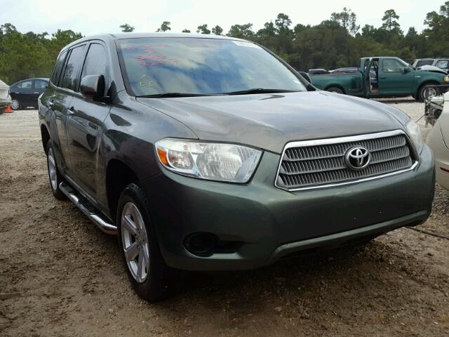 JTEBW3EH0A2037820 - 2010 TOYOTA HIGHLANDER GREEN photo 1