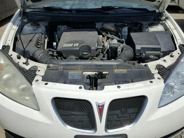 1G2ZG558364154643 - 2006 PONTIAC G6 SE1 WHITE photo 7