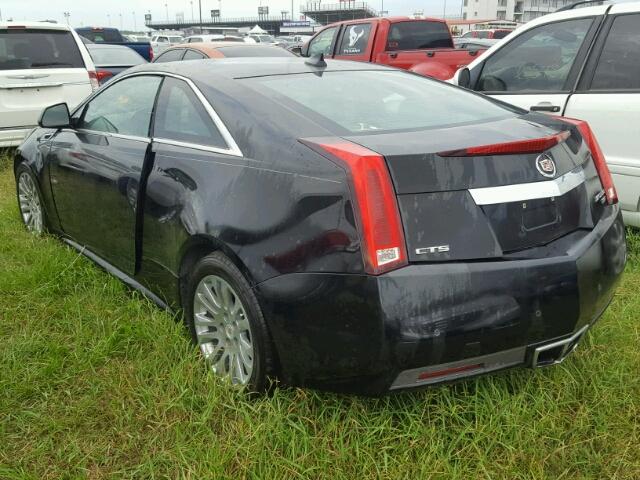 1G6DJ1ED1B0108309 - 2011 CADILLAC CTS PERFOR BLACK photo 3