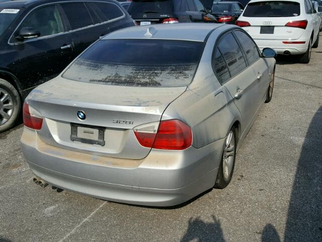 WBAVA37518ND55859 - 2008 BMW 328 I SILVER photo 4