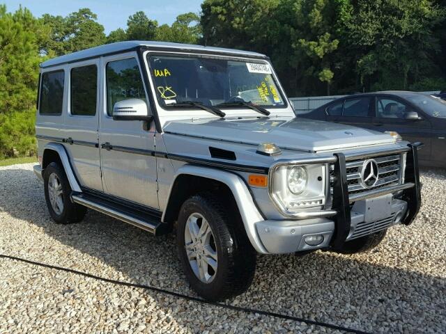 WDCYC3HF4DX208264 - 2013 MERCEDES-BENZ G 550 SILVER photo 1